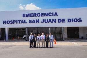 Verifican uso de recursos p&uacute;blicos en Hospital Nacional de Santa Ana