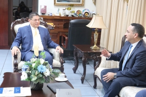 PRESIDENTE CCR Y FISCAL GENERAL FORTALECEN RELACIONES INTERINSTITUCIONALES