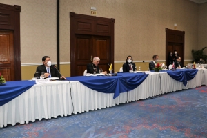 AUTORIDADES DE LA CORTE DE CUENTAS SE RE&Uacute;NEN  CON CUERPO DIPLOM&Aacute;TICO ACREDITADO EN EL PA&Iacute;S