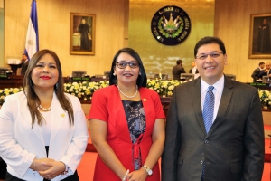 Organismo de Direcci&oacute;n asiste a traspaso de mando  presidencial de Asamblea Legislativa