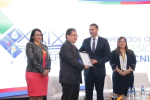 ALCALDE CAPITALINO DECLARA VISITANTES DISTINGUIDOS A JEFES DE DELEGACIONES DE LA OLACEFS